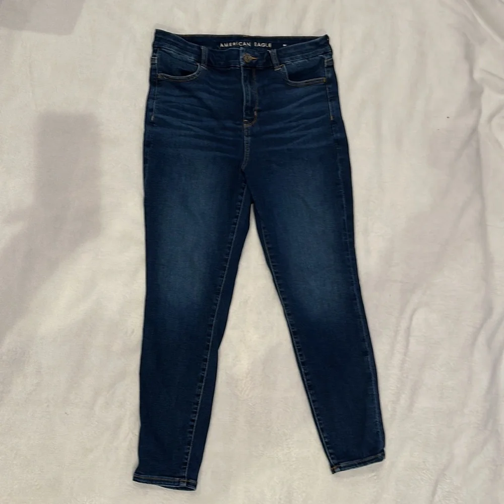 AE ne(x)t level stretch blue jeans - Picture 2 of 10